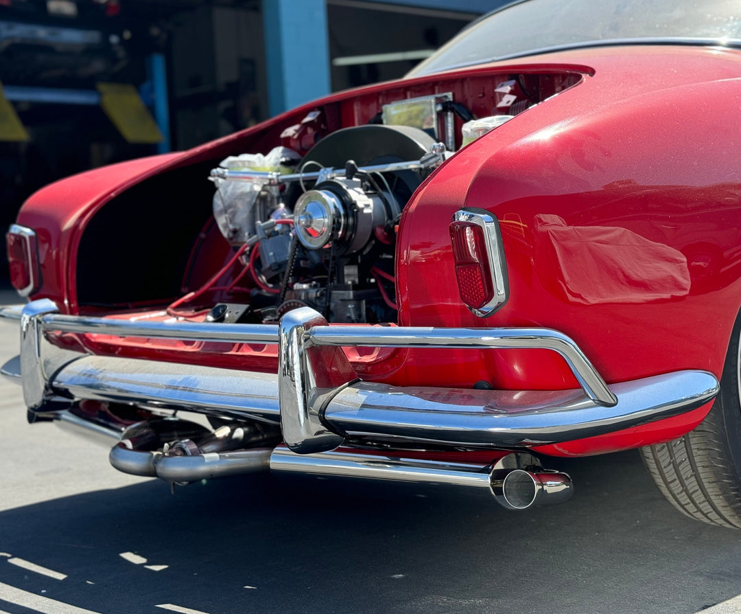 A1 Lowdown VW Header and OG Duals Muffler Set