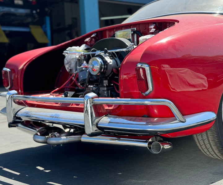 A1 Lowdown VW Header and OG Duals Muffler Set