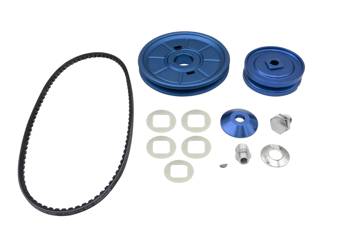 Color Matched VW Pulley Kit in Blue