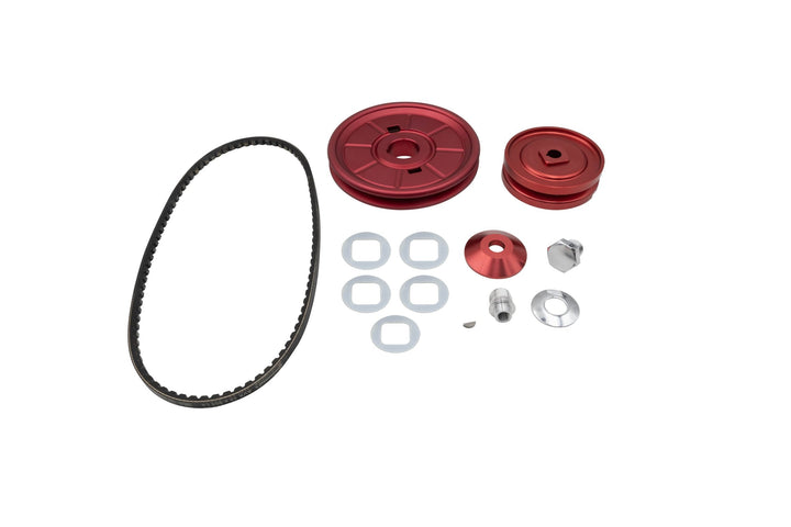Color Matched VW Pulley Kit in Red