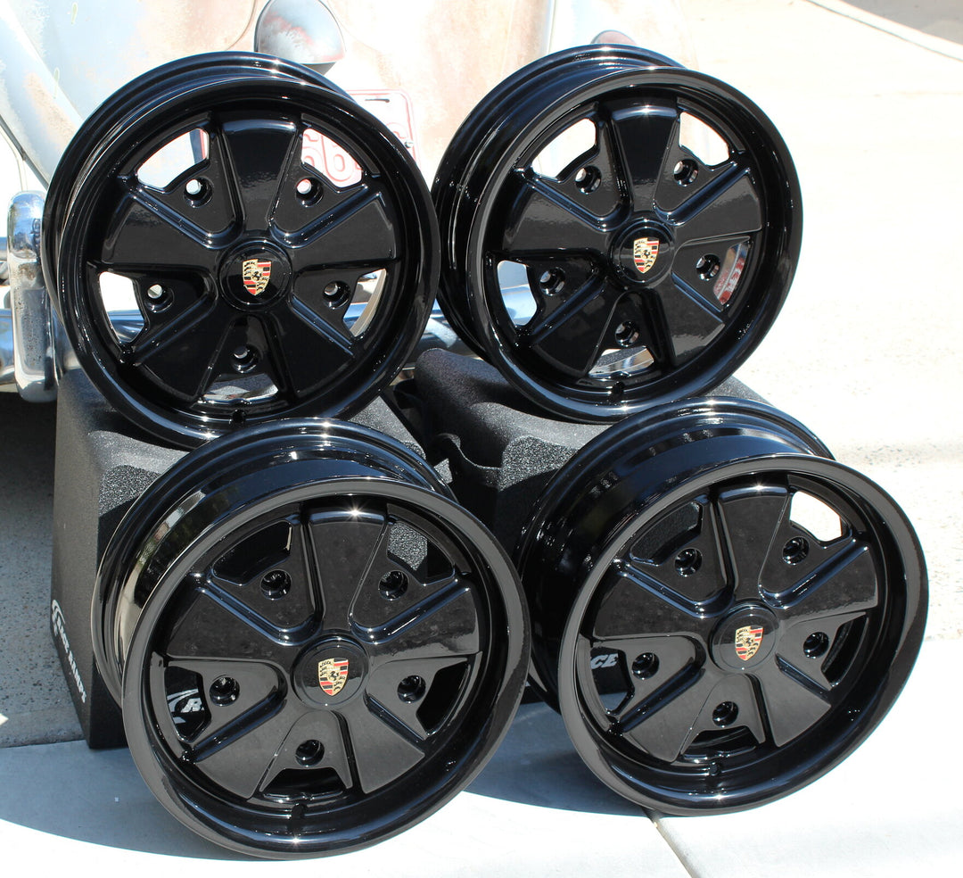 AVW 5x205 Piano Gloss Black VW Fuchs Wheelset