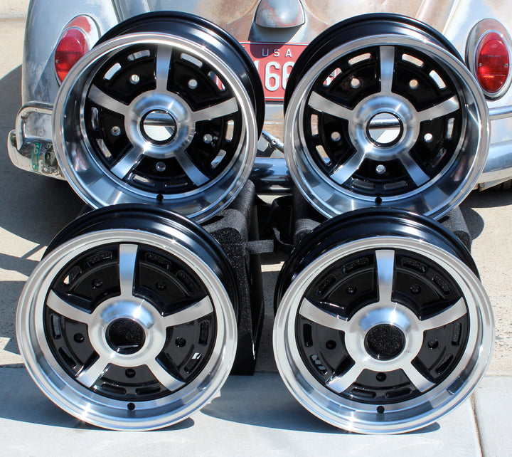 Staggered 5 Lug VW Sprint Star Wheel Set