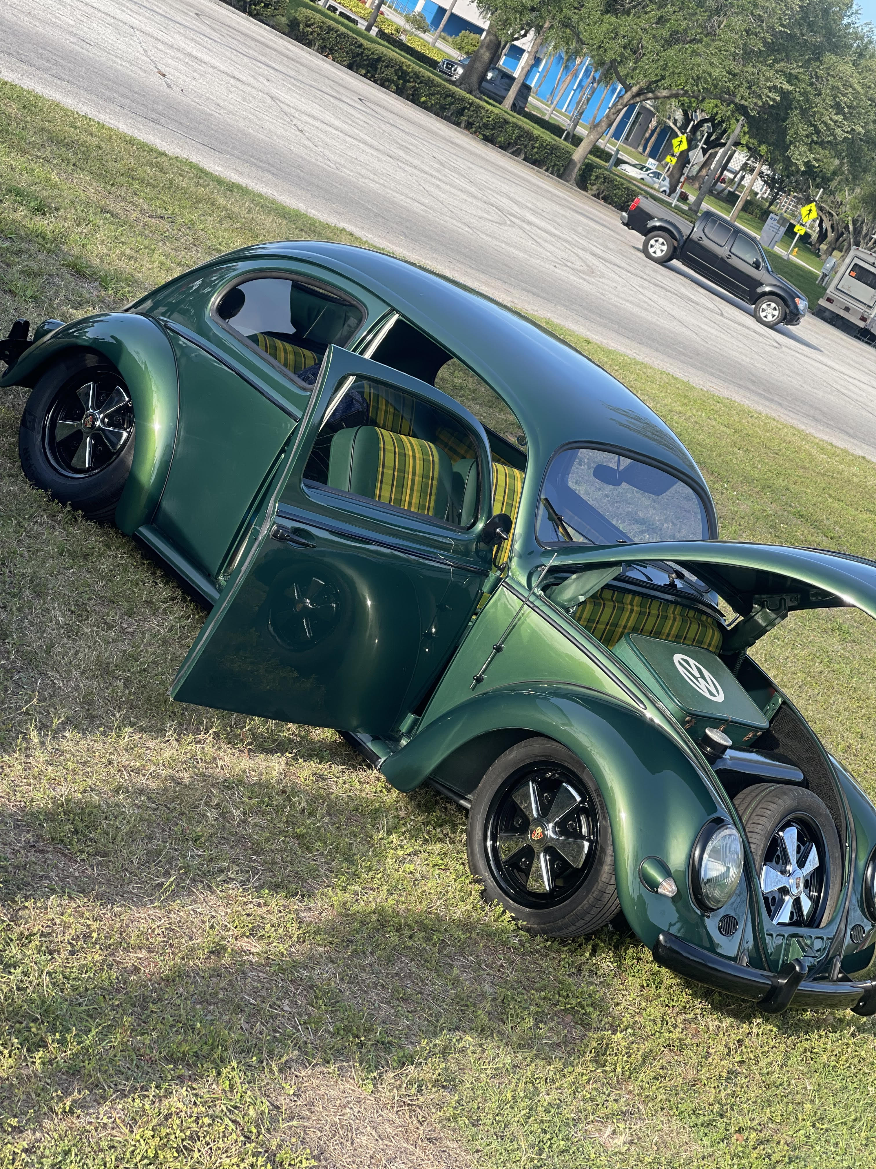 Black Lip Chrome and Detailed 5x205 Fuchs Wheels – Aircooled