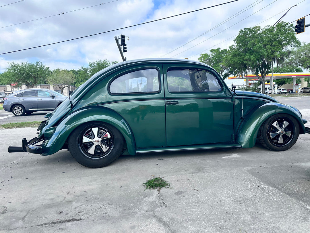 Black Lip Chrome and Detailed 5x205 Fuchs Wheels
