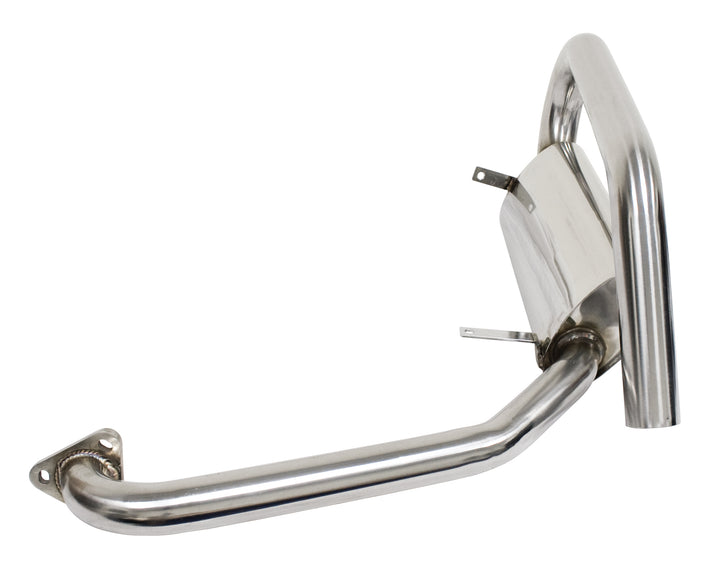 Stainless Steel Hideaway VW muffler  - Air Cooled Vintage Works