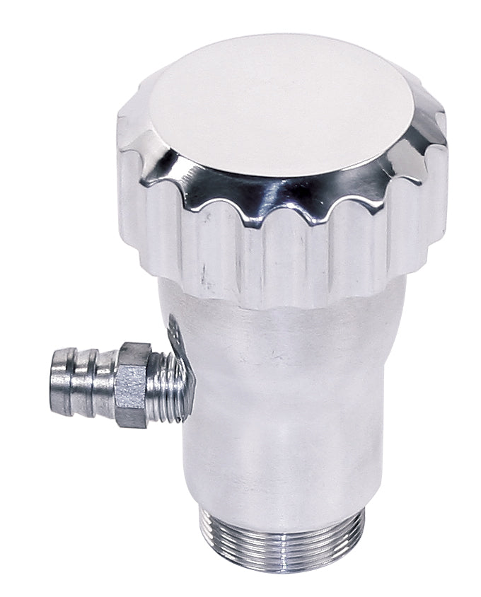 Empi Smooth Flow VW Oil Filler With Grooved Cap  - Air Cooled Vintage Works