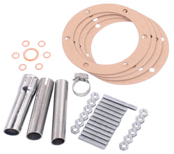 Black Oil Sump Plate Kit For VW 1200-1600cc Air-Cooled Engines - Complete With Gaskets & Magnetic Plug