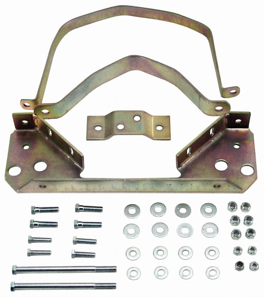 VW Bug Solid Steel Transmission Strap Kit  - Air Cooled Vintage Works