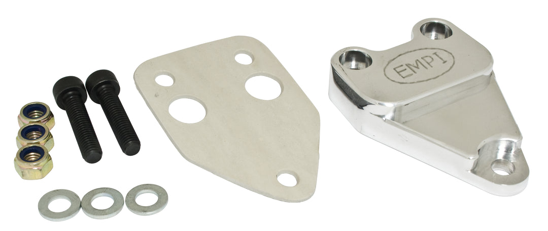 Billet Aluminum VW Oil Cooler Block Off  - Air Cooled Vintage Works