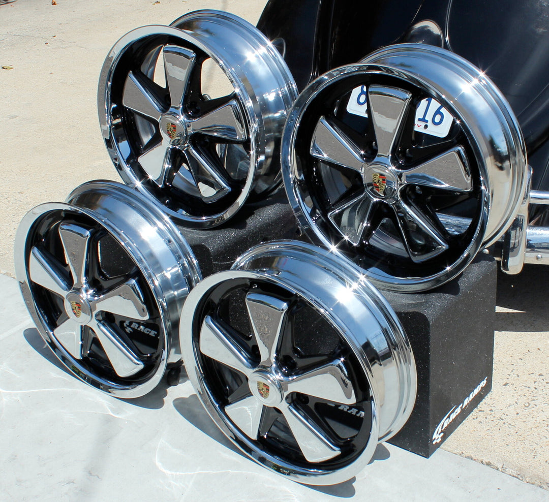 AVW Chrome and Detailed 17x4.5 and 17x6 Fuchs Wheels