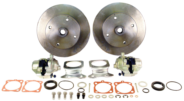 VW Bug Rear Disc Brake Kits Without E-Brake  - Air Cooled Vintage Works