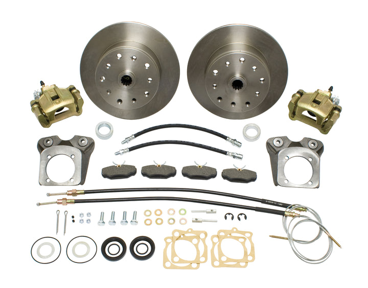 VW Bug Rear Disc Brake Kits With E-Brake  - Air Cooled Vintage Works
