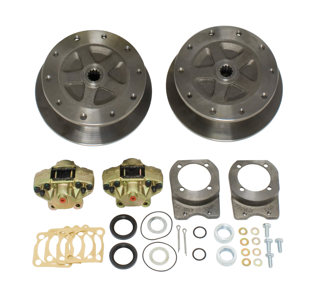 Wide Track Rear VW Disc Brake Kit 5x205 Bolt Pattern  - Air Cooled Vintage Works