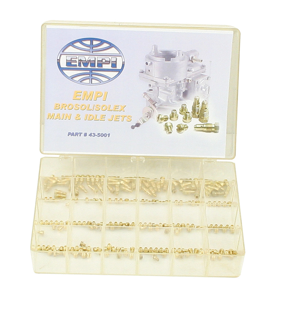 Empi Replacement VW Jet Kit for Kadron/Solex/Brosol/Empi Carburetors- Aircooled Vintage Works