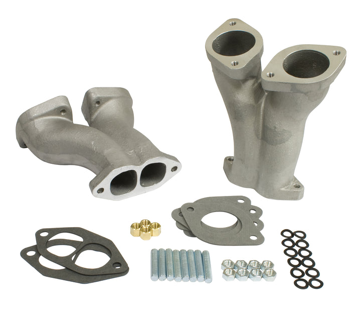 Empi As Cast Match Ported VW Offset Intake Manifolds for HPMX  - Air Cooled Vintage Works