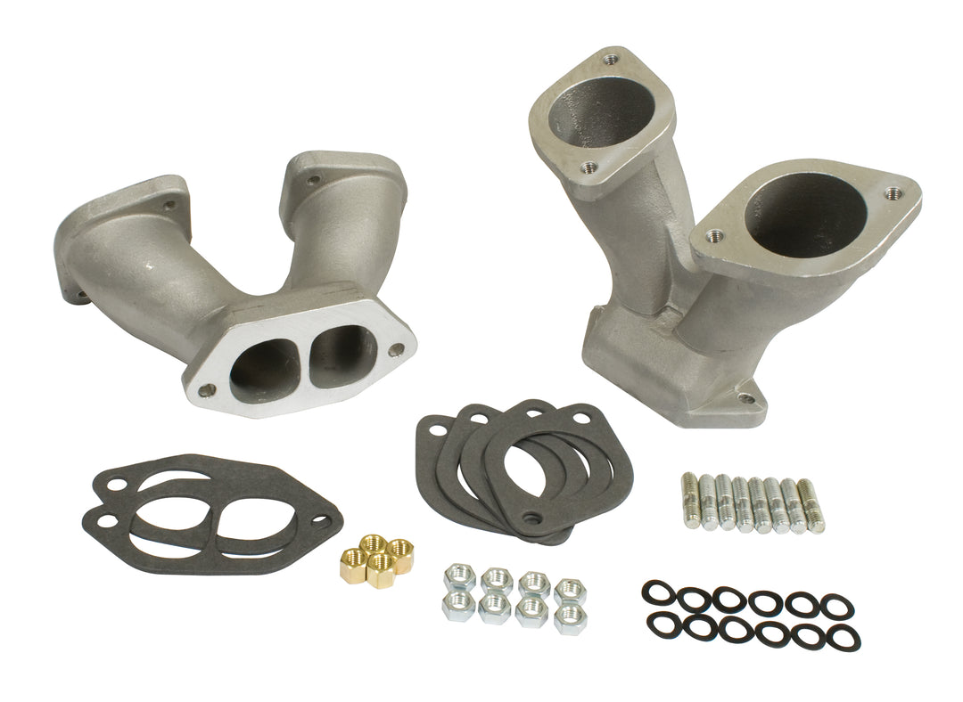 Empi As Cast Match Ported VW Short Intake Manifolds for IDA/EPC  - Air Cooled Vintage Works