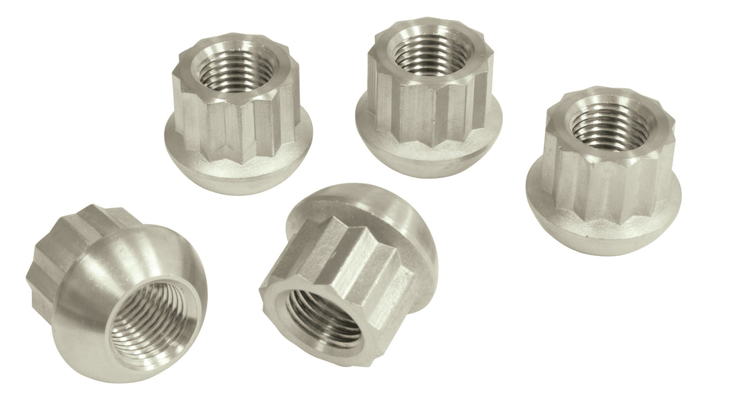 Porsche Style 12 Point Open End VW Lugs