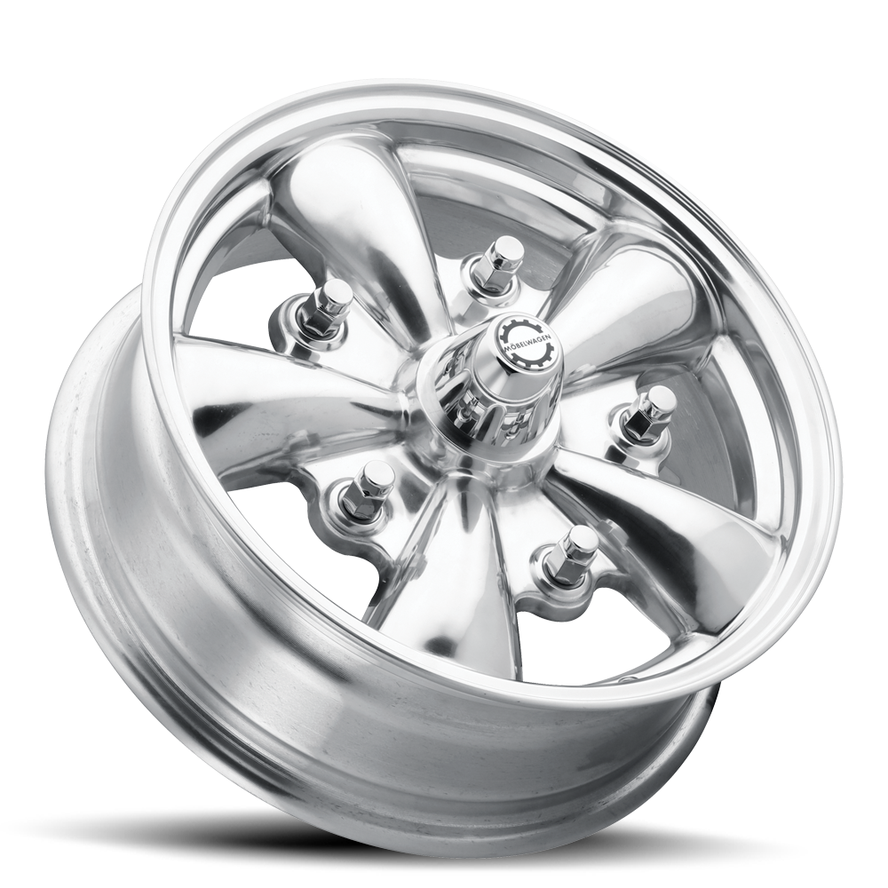 Mobelwagen 5 spoke Das Jager polished VW wheel