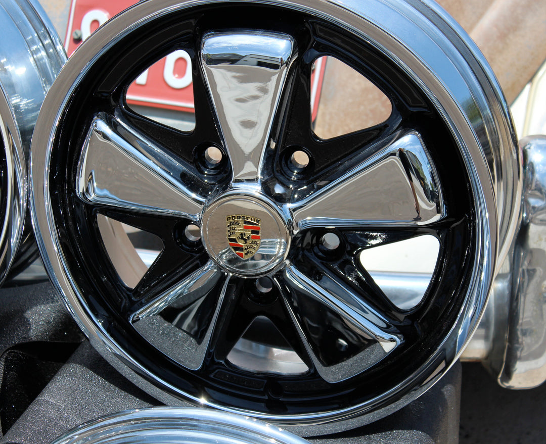 AVW Premium Chrome and Detailed VW Fuchs Wheels