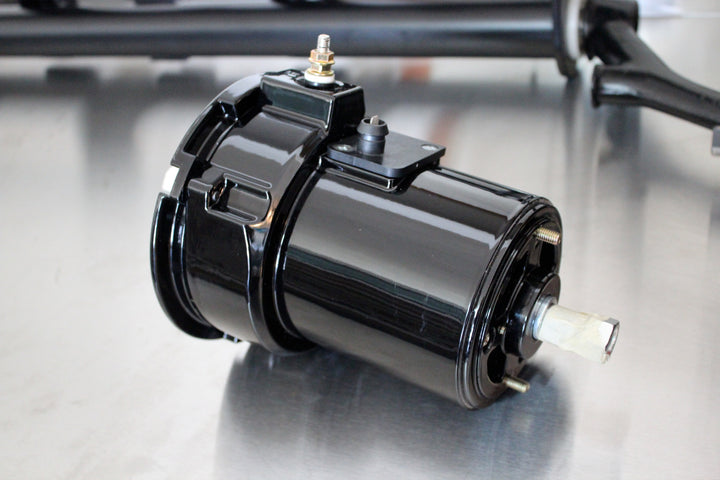 AVW Gloss Black Powdercoated VW 12 Volt Alternator