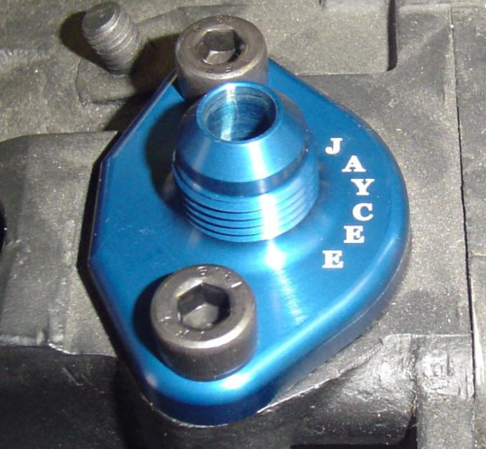 Jaycee VW Fuel Pump Block Off AN8/AN10- Aircooled Vintage Works