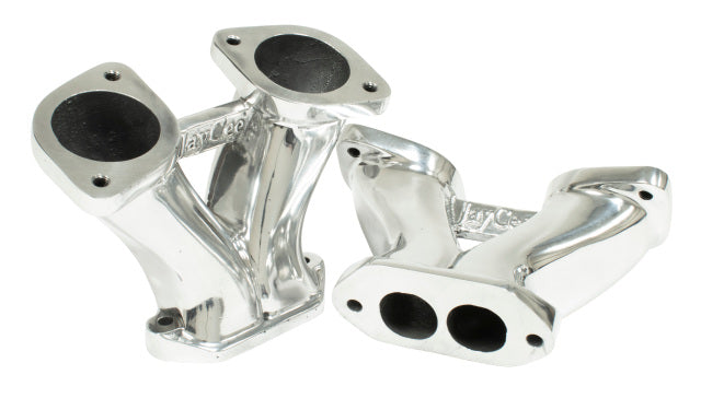 Jaycee VW Polished Shorty 8 IDA/EPC Manifolds- Aircooled Vintage Works