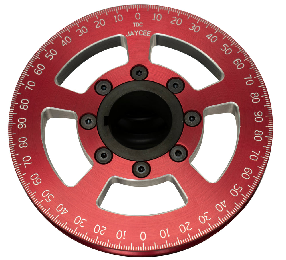 Jaycee VW Billet 6 Inch Street Power Pulley- Aircooled Vintage Works