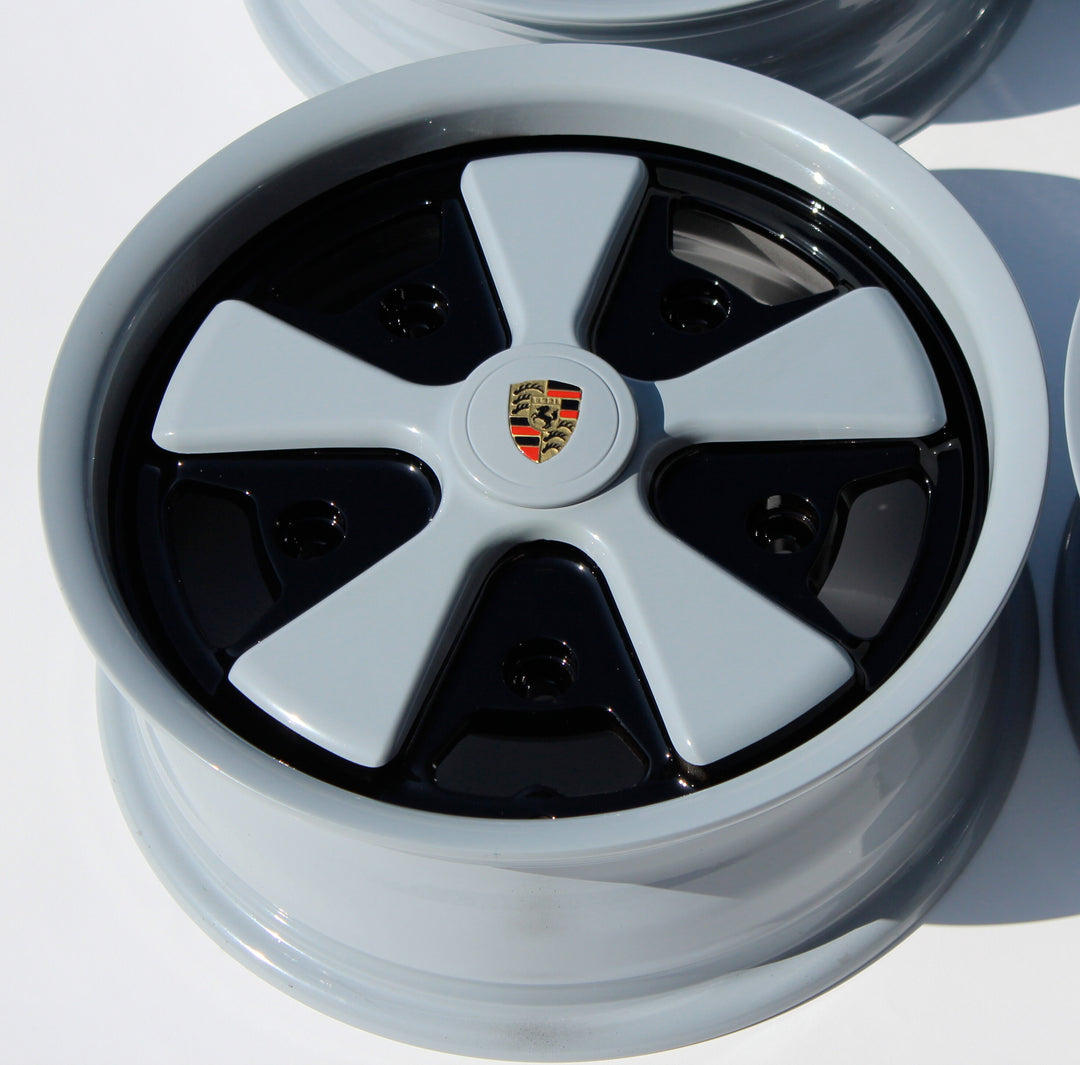 Wide 5 x 205 Dove Gray Detailed Fuchs Wheels