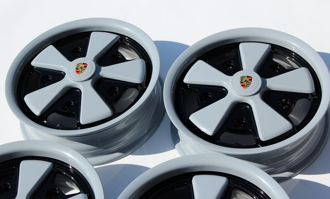 Wide 5 x 205 Dove Gray Detailed Fuchs Wheels