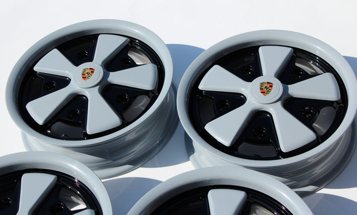 Wide 5 x 205 Dove Gray Detailed Fuchs Wheels